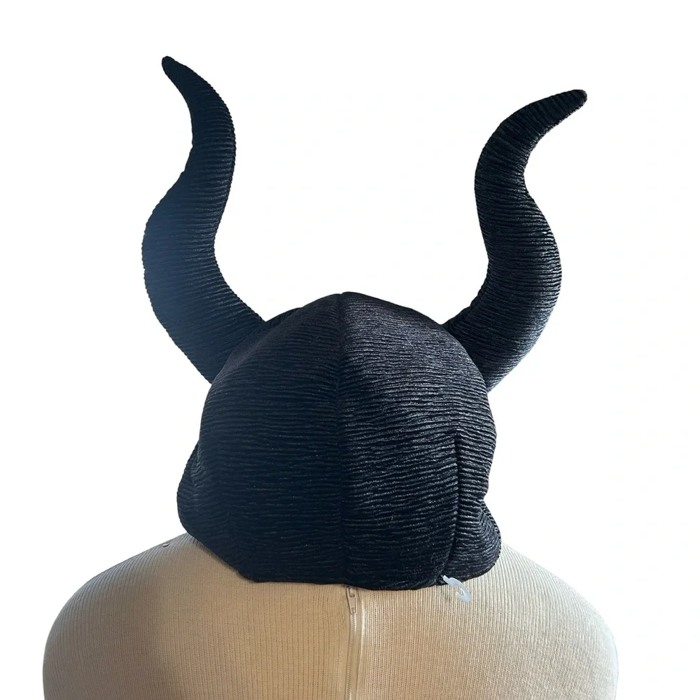 Disney Maleficent Horn Headpiece Black Villain Cosplay Costume